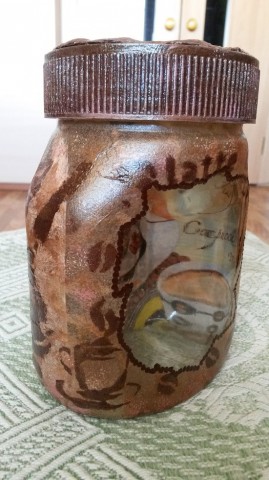 Кофейная баночка