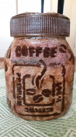 Кофейная баночка