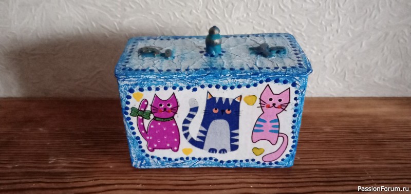 Коробок "Котики"