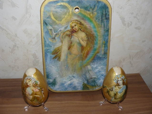 Готовлюсь к пасхе.