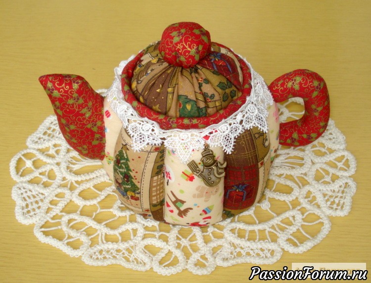 Текстильные чайники на продажу и на заказ.