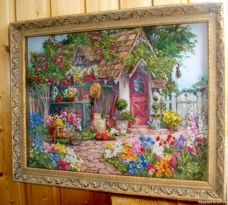 Выставка моих работ &quot;Я мир украшу яркой лентой&quot;