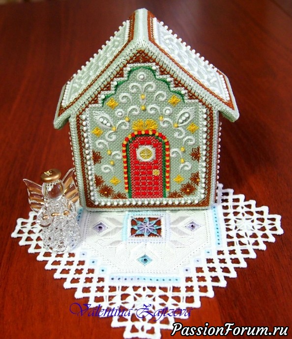 "Домик снеговика". " Игольница".