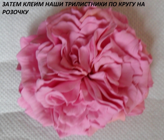 МАСТЕР КЛАСС ЧАЙНАЯ РОЗА ИЗ ФОАМИРАНА