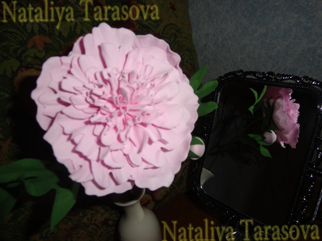 Пион.Фоамиран...