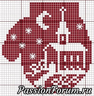 Варежка в подарок