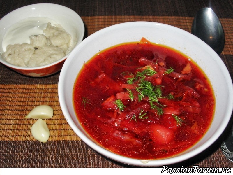 С улыбкой о борще