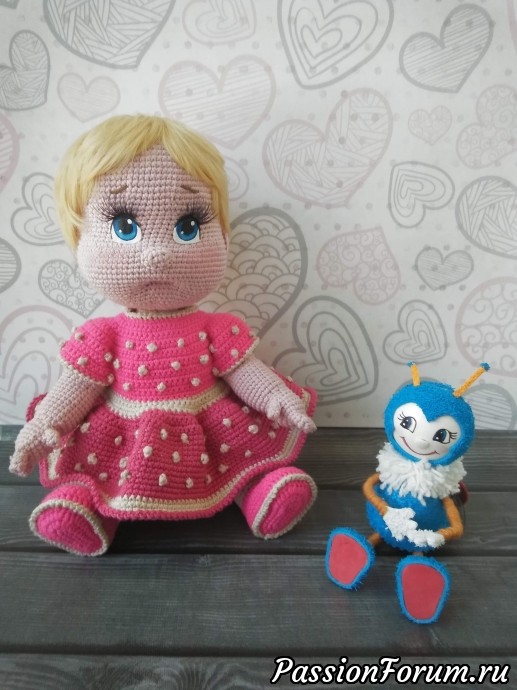 Куклы связанные по МК.