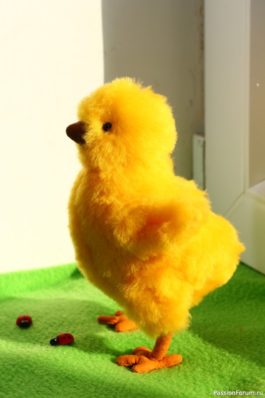 Игрушки из меха.