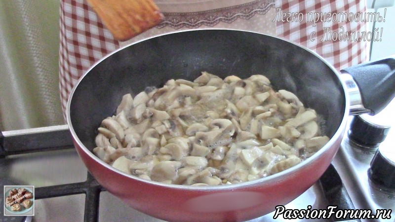 Перловка с грибами в духовке