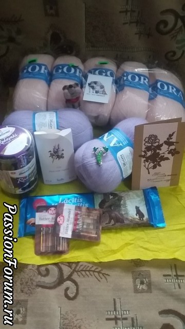 Посылка с бабочками от Лидуси!