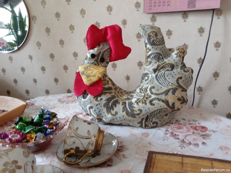 Пасхальный петух &quot;Хохлома отдыхает&quot;