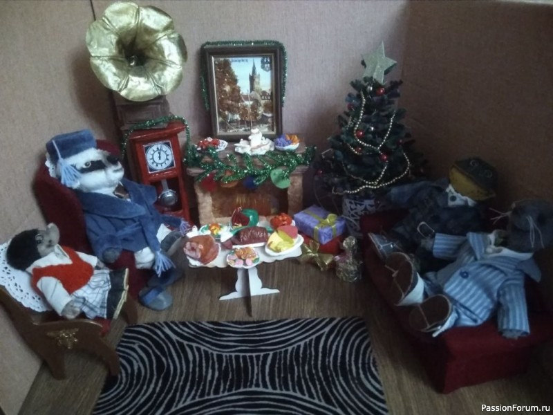 Рождество в гостях у мистера Баджера (по мотивам сказки "Ветер в ивах")