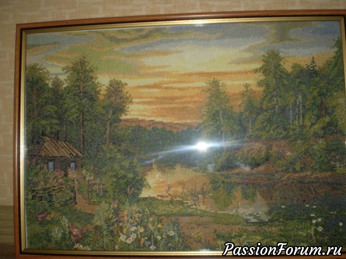 ПЕЙЗАЖИ И НАТЮРМОРТЫ ИЗ СТАРЫХ ЗАПАСОВ (ВЫШИВКА КРЕСТИКОМ)