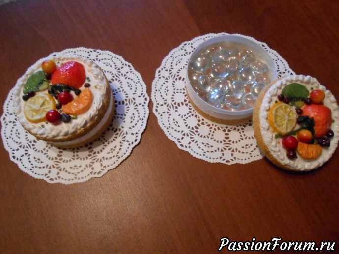 Вот такой сюрприз с фруктами...