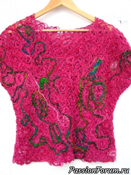 Crazy Wool. Немного о технике.