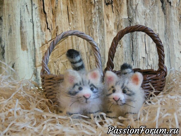 Мимишные корзиночки и зверята