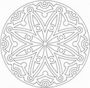 Мандала или круглые шаблоны для росписи