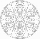 Мандала или круглые шаблоны для росписи