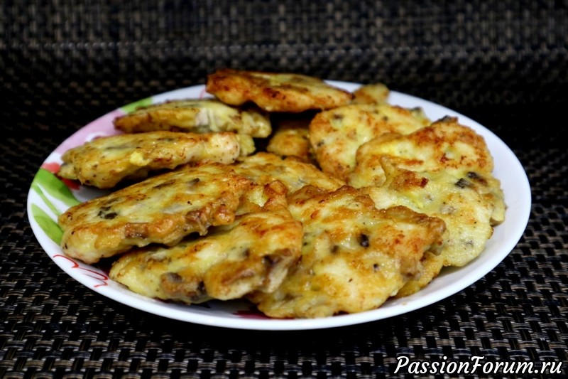Нереальная вкуснота из курицы и шампиньонов