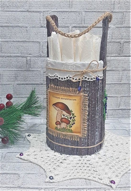 &quot;Лесной короб&quot; - подставка для бумажных полотенец