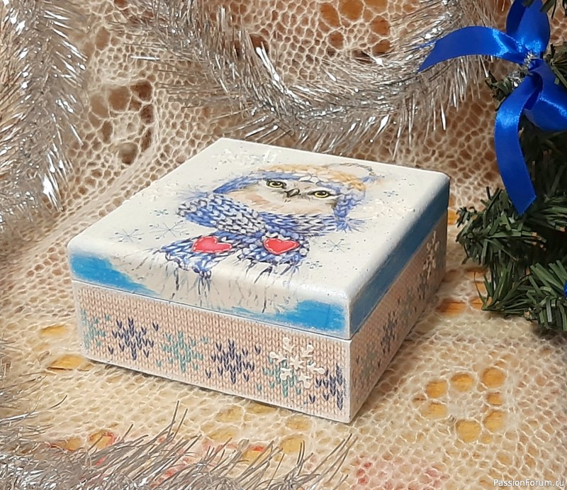 Новогодние шкатулки