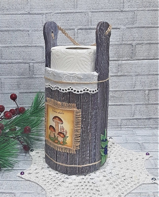 &quot;Лесной короб&quot; - подставка для бумажных полотенец