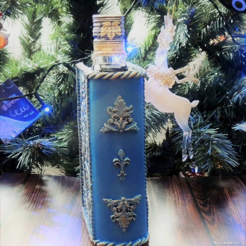 Бутылки-книги с тиграми