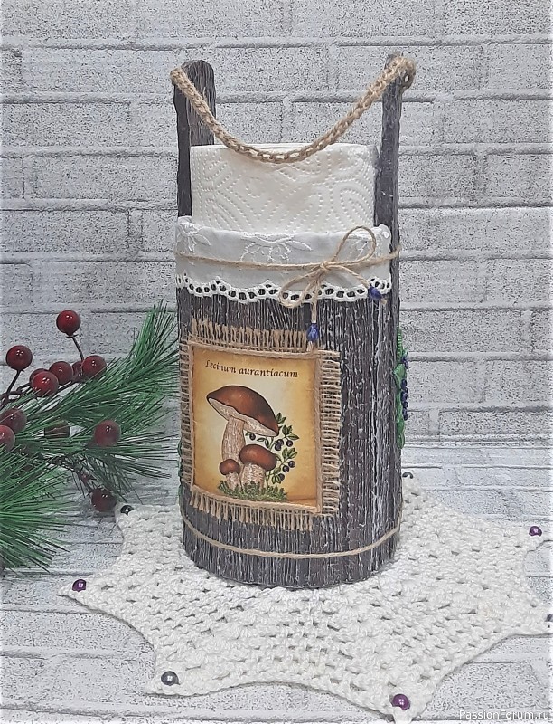&quot;Лесной короб&quot; - подставка для бумажных полотенец
