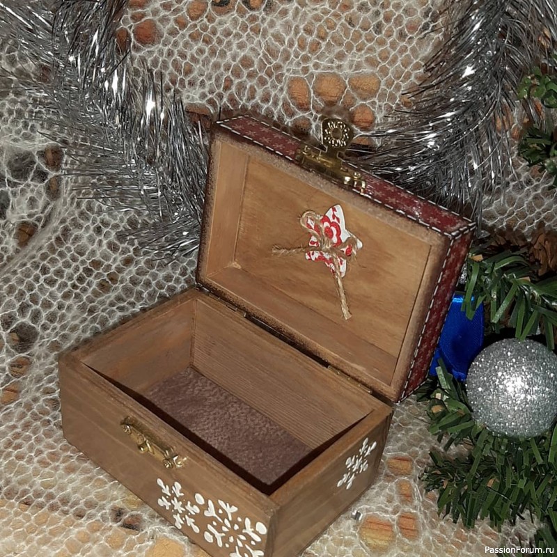 Новогодние шкатулки