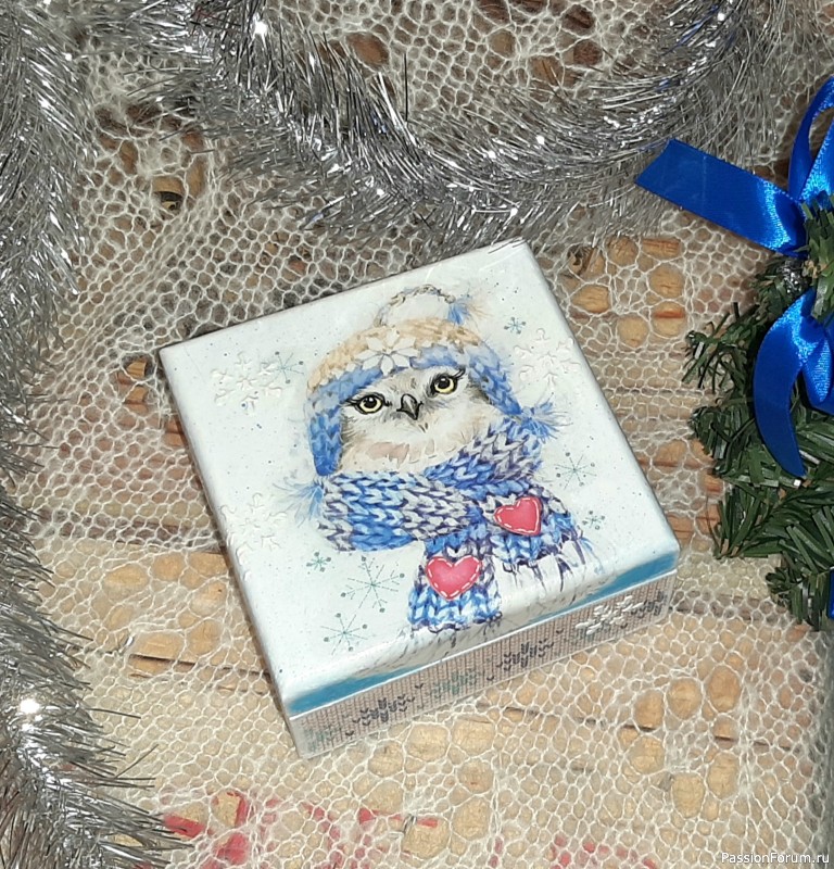 Новогодние шкатулки
