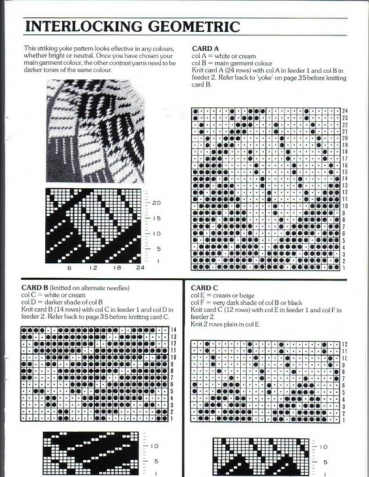 Жаккардовые узоры