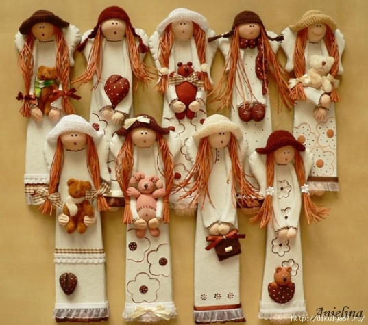 Лепка. Ангелочки.