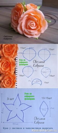 Гигантские цветы. МК