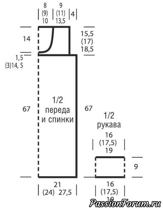 Платье с сочетанием узоров