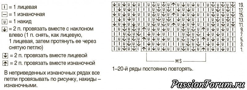 Узор &laquo;Сеточка из ромбов&raquo;