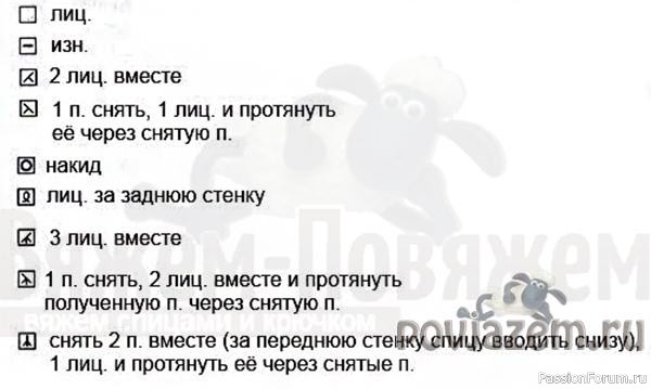 Узор &ldquo;Ажурные ёлочки&rdquo;