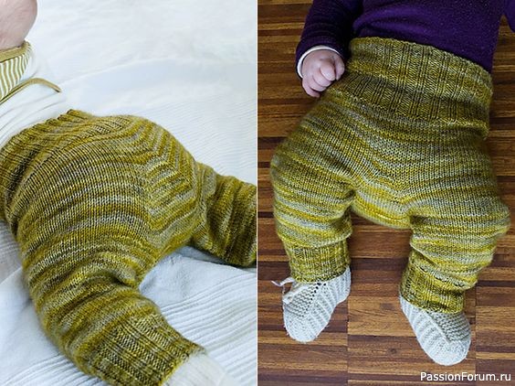 ​Детские штанишки спицами &quot;Hosenmatz.&quot; Описание