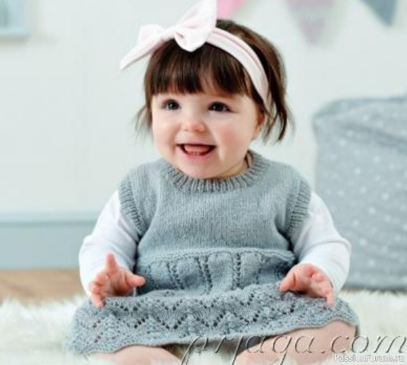 Детское ажурное платье «Twinkle Twinkle». Описание