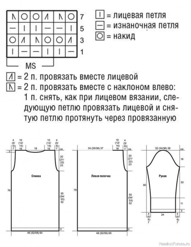 Удлиненный кардиган рельефным узором. Описание
