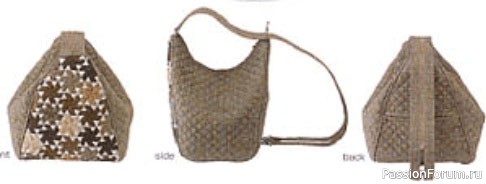 Сумка Hobo bag (сумка-бродяга). Выкройка
