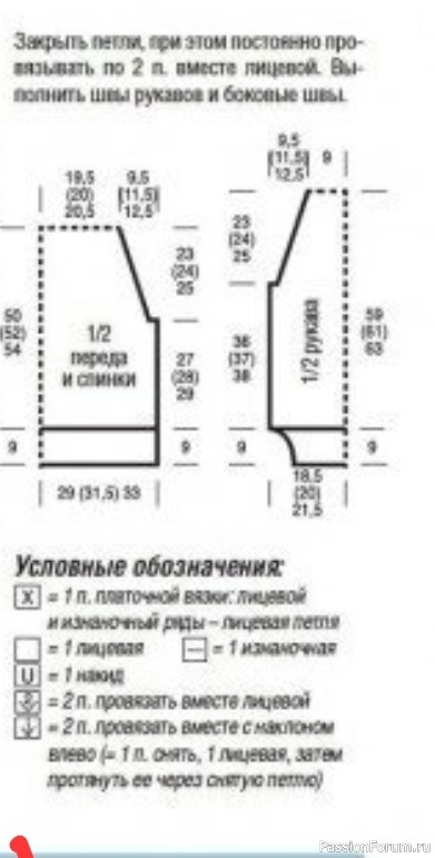 Мохеровый пуловер спицами. Описание