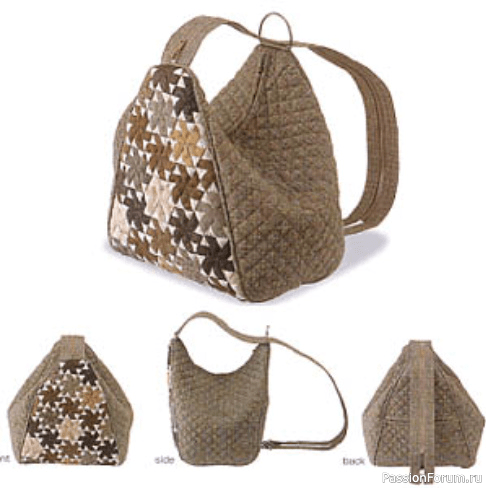Сумка Hobo bag (сумка-бродяга). Выкройка