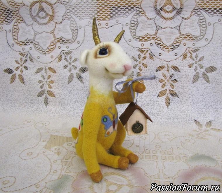Желтая козочка