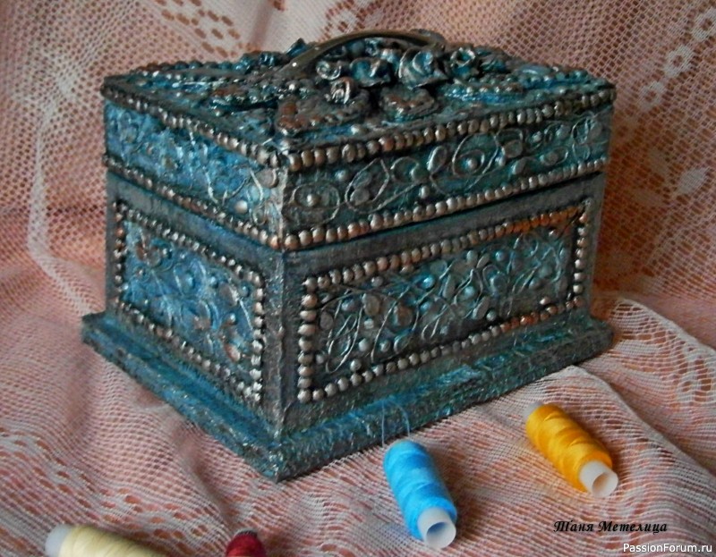 Комодики из коробочек.