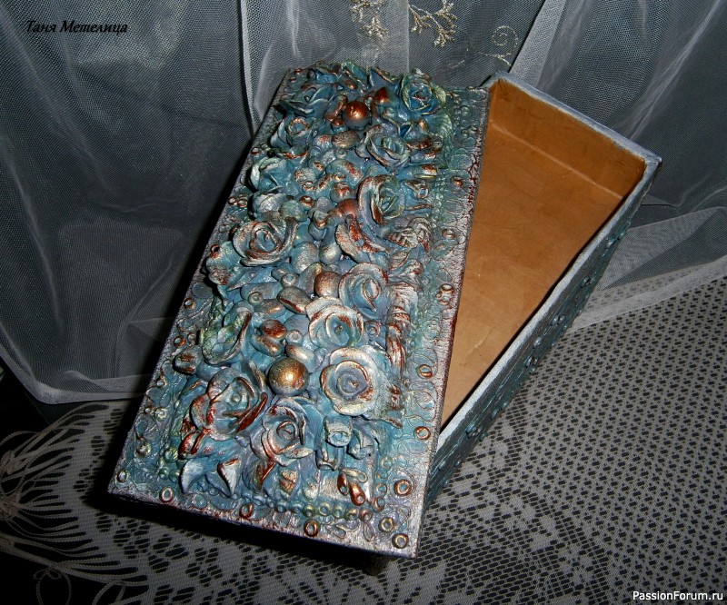 Комодики из коробочек.