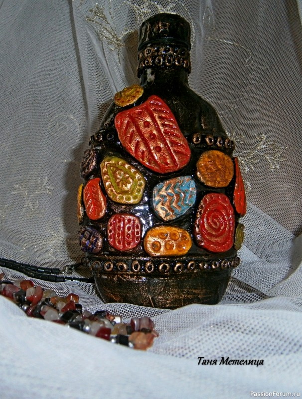 Декоративные бутылочки.