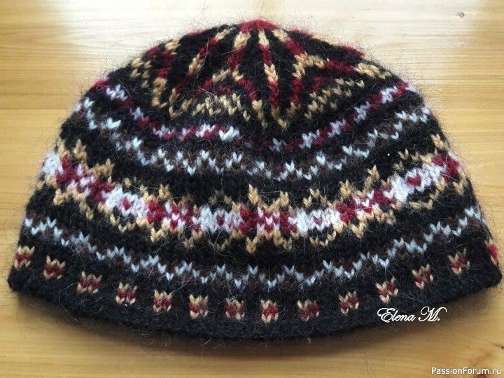 Шапка в стиле Fair Isle
