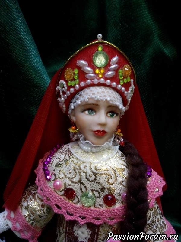 Кукла Ярослава (с процессом создания)
