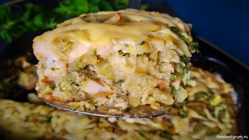Вкуснятина из картофеля и курочки на ужин или обед